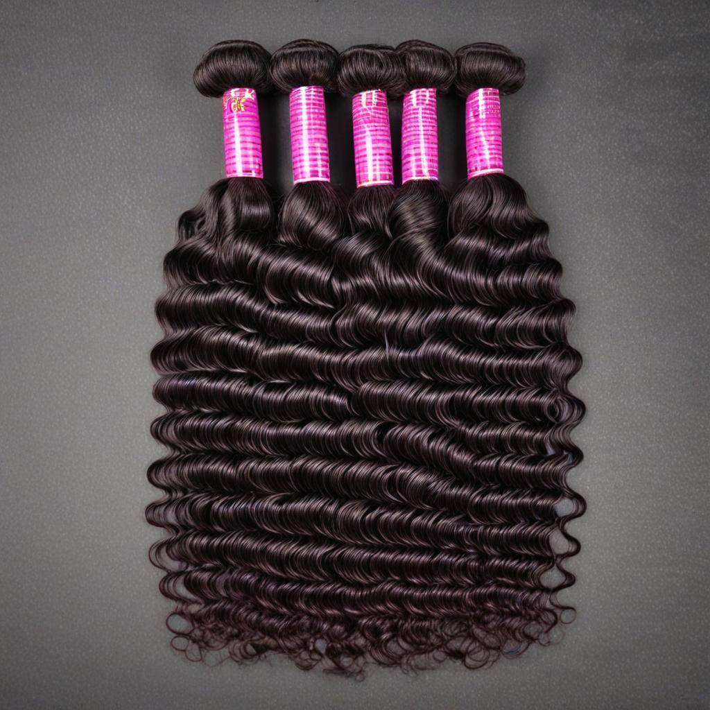 24" Deep Wave Human Hair