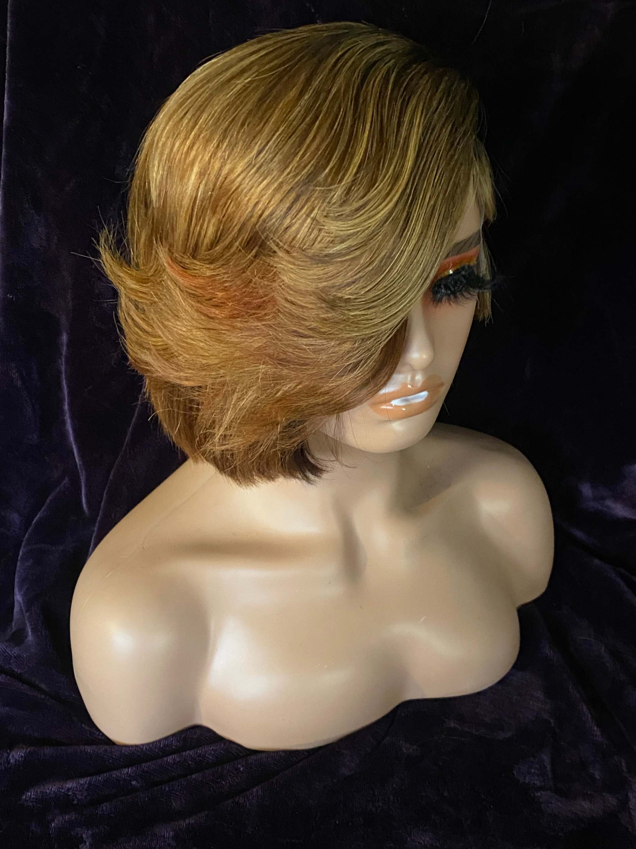 Strawberry Blonde Quick Wig Bob