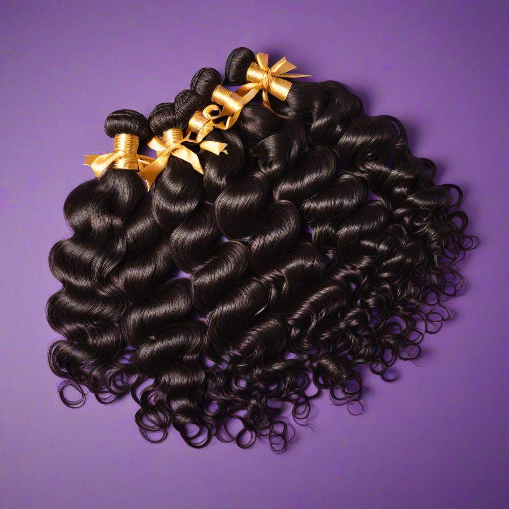 20" Loose Curly Human Hair