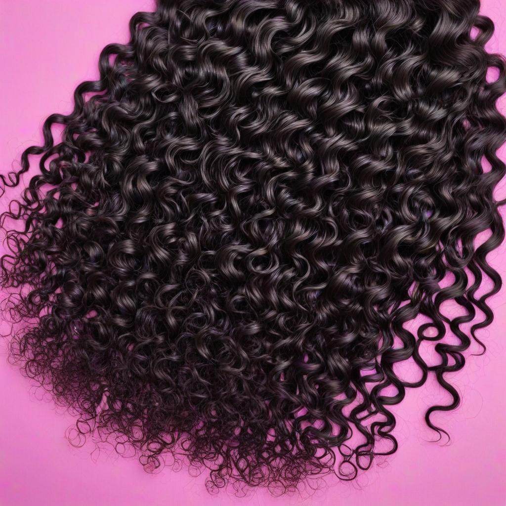 18" Loose Curly Human Hair